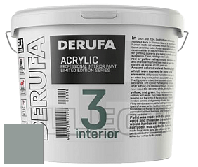 Матовая краска Derufa Интерьер-3 (ТМ) цвет NCS S 4005-B80G 