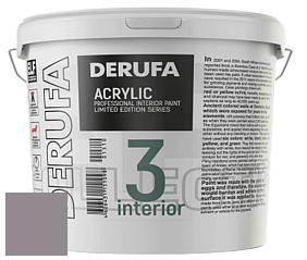 Матовая краска Derufa Интерьер-3 (ТМ) цвет DRF 1271 