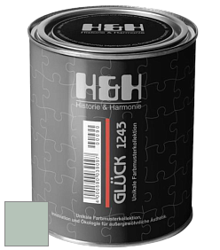 Матовая краска H&H Gluck цвет NCS S 2010-G 