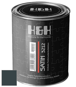Шелковисто-глянцевая H&H Satin SG цвет RAL 7026 