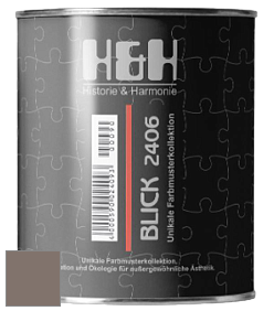 Глубокоматовая краска H&H Blick цвет NCS S 6005-Y50R 