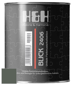 Глубокоматовая краска H&H Blick цвет RAL 7009 