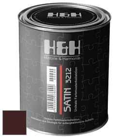 Шелковисто-матовая H&H Satin SM цвет RAL 3007 