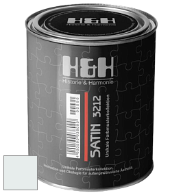 Шелковисто-матовая H&H Satin SM цвет NCS S 0502-B50G 