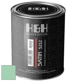 Шелковисто-матовая H&H Satin SM цвет NCS S 1030-G 