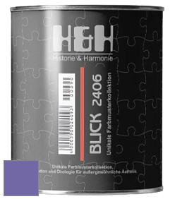 Глубокоматовая краска H&H Blick цвет NCS S 3050-R60B 