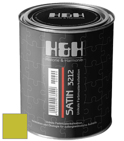 Шелковисто-глянцевая H&H Satin SG цвет NCS S 1070-G60Y 