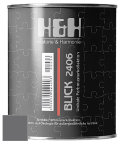 Глубокоматовая краска H&H Blick цвет NCS S 6502-R50B 