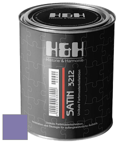 Шелковисто-матовая H&H Satin SM цвет NCS S 3040-R60B 