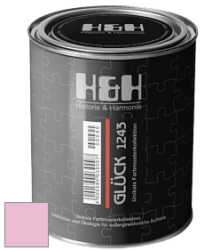 Матовая краска H&H Gluck цвет NCS S 0530-R30B 