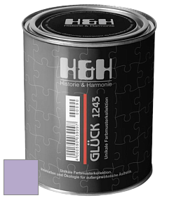 Матовая краска H&H Gluck цвет DRF 1809 