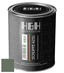 Глубокоматовая краска H&H SCHUPPE цвет DRF 1189 