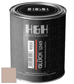 Матовая краска H&H Gluck цвет DRF 3065 