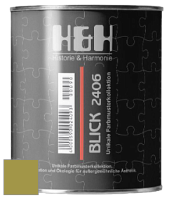 Глубокоматовая краска H&H Blick цвет NCS S 3050-G70Y 