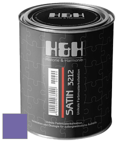 Шелковисто-глянцевая H&H Satin SG цвет NCS S 3050-R60B 