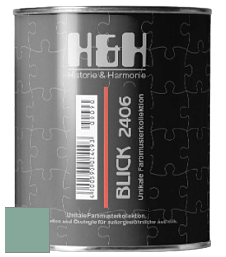 Глубокоматовая краска H&H Blick цвет NCS S 3020-B90G 