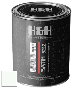 Шелковисто-матовая H&H Satin SM цвет RAL 9016 