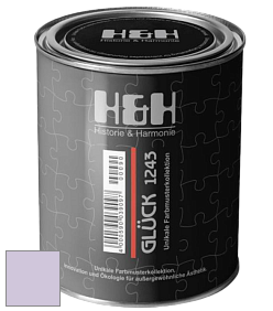 Матовая краска H&H Gluck цвет NCS S 1020-R50B 