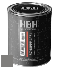 Глубокоматовая краска H&H SCHUPPE цвет DRF 8017 