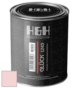 Матовая краска H&H Gluck цвет NCS S 0515-R 