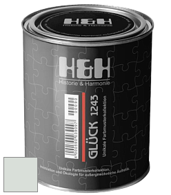 Матовая краска H&H Gluck цвет NCS S 1005-G 