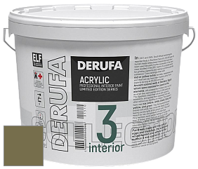 Матовая краска Derufa Интерьер-3 (ТМ) цвет DRF 1154 