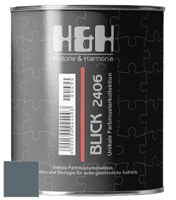 Глубокоматовая краска H&H Blick цвет RAL 7031 