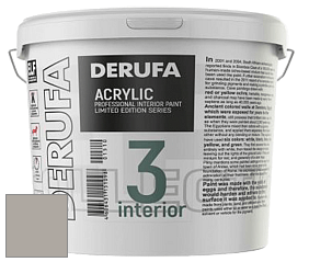 Матовая краска Derufa Интерьер-3 (ТМ) цвет DRF 9031 