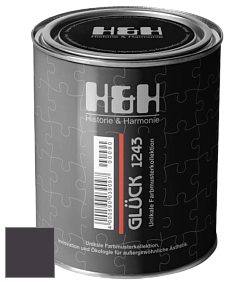 Матовая краска H&H Gluck цвет NCS S 8505-R50B 