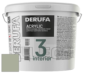 Матовая краска Derufa Интерьер-3 (ТМ) цвет NCS S 3010-G40Y 