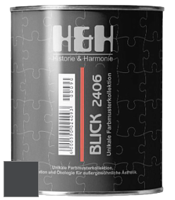 Глубокоматовая краска H&H Blick цвет NCS S 8502-B 