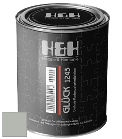 Матовая краска H&H Gluck цвет RAL 7038 