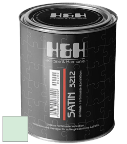 Шелковисто-глянцевая H&H Satin SG цвет NCS S 0515-G 