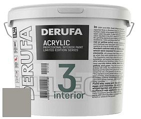 Матовая краска Derufa Интерьер-3 (ТМ) цвет DRF 9060 
