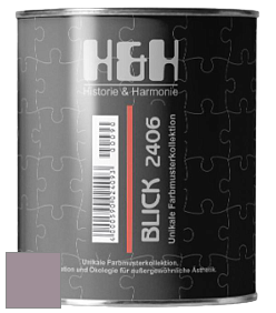Глубокоматовая краска H&H Blick цвет NCS S 4010-R30B 