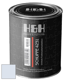 Глубокоматовая краска H&H SCHUPPE цвет NCS S 0510-R70B 
