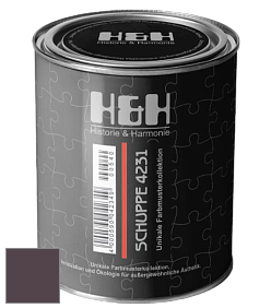 Глубокоматовая краска H&H SCHUPPE цвет DRF 1267 