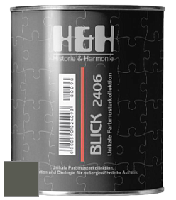 Глубокоматовая краска H&H Blick цвет DRF 9049 