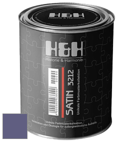 Шелковисто-глянцевая H&H Satin SG цвет NCS S 5030-R60B 