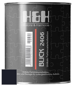 Глубокоматовая краска H&H Blick цвет RAL 5004 