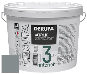 Матовая краска Derufa Интерьер-3 (ТМ) цвет DRF 9019 
