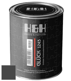Матовая краска H&H Gluck цвет DRF 8003 