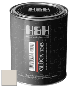Матовая краска H&H Gluck цвет DRF 7021 
