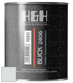 Глубокоматовая краска H&H Blick цвет NCS S 1001-B 