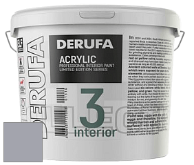 Матовая краска Derufa Интерьер-3 (ТМ) цвет DRF 1249 