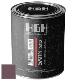 Шелковисто-матовая H&H Satin SM цвет NCS S 6020-R20B 