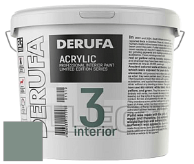 Матовая краска Derufa Интерьер-3 (ТМ) цвет DRF 1201 