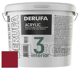 Матовая краска Derufa Интерьер-3 (ТМ) цвет RAL 3003 