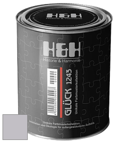 Матовая краска H&H Gluck цвет NCS S 2005-R50B 
