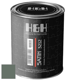 Шелковисто-матовая H&H Satin SM цвет NCS S 6010-G10Y 